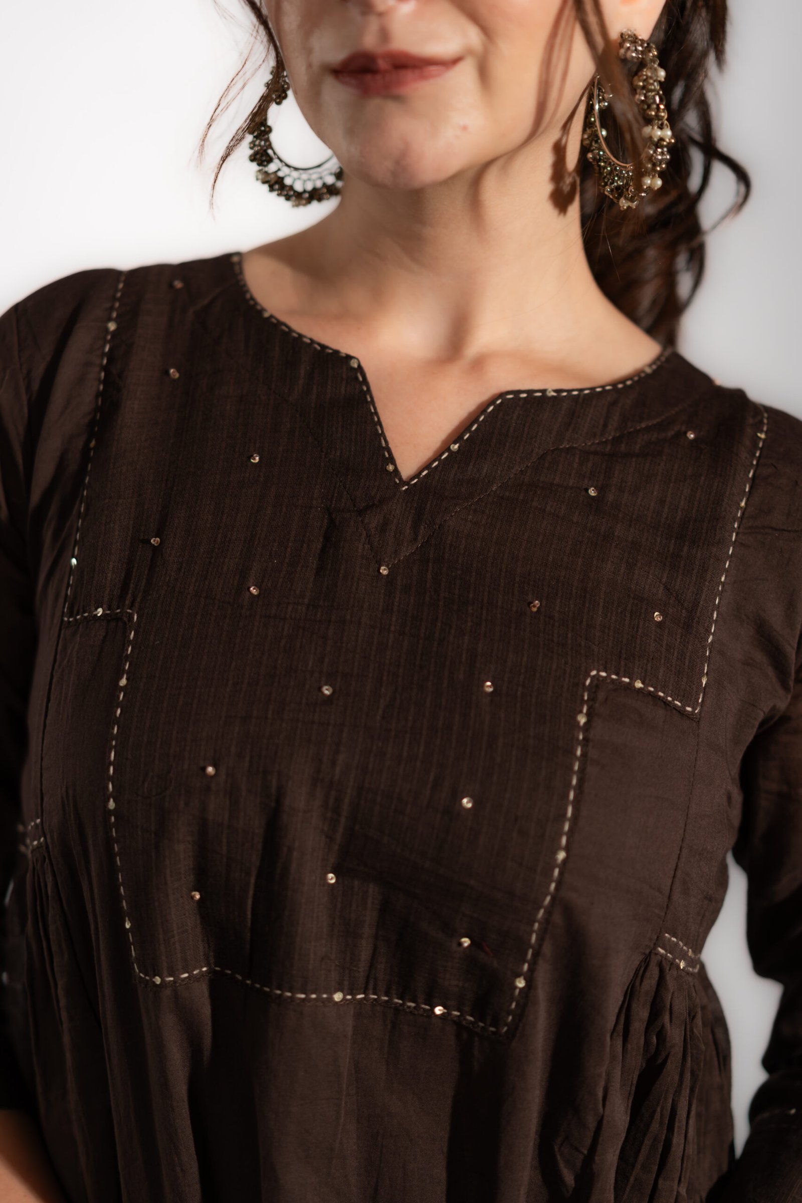 Dark Chocolate Kurta